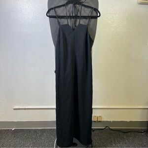 Universal Thread Women’s Black Linen Blend Dress Size S